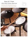 SD61-6 Pro Electric Drum Set with Mesh Pads