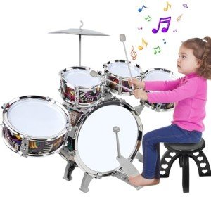 Raimy Toddler 5-Piece Mini Jazz Drum Set