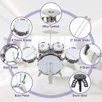 Raimy Toddler 5-Piece Mini Jazz Drum Set