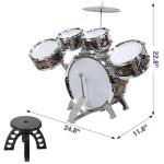Raimy Toddler 5-Piece Mini Jazz Drum Set