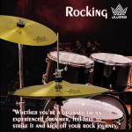 ULUOBO 6-Piece Drum Cymbal Set 10"-20