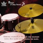 ULUOBO 6-Piece Drum Cymbal Set 10"-20