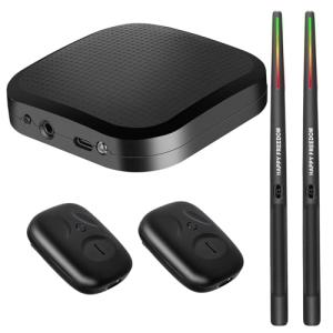 Electric Air Drumsticks with RGB Motion Sensing