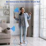 Electric Air Drumsticks with RGB Motion Sensing