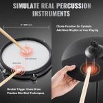 VEVOR 32-Kit Electric Drum Set with Mesh Pads