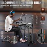 VEVOR 32-Kit Electric Drum Set with Mesh Pads
