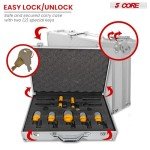 5 CORE Professional 7-Piece Drum Mic Kit