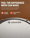 Donner DED-80 Electronic Drum Set with Mesh Pads