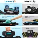 CAHAYA Portable 9-Pad Electronic Drum Set