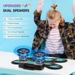 CAHAYA Portable 9-Pad Electronic Drum Set