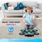 CAHAYA Portable 9-Pad Electronic Drum Set
