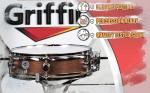 GRIFFIN 13" Piccolo Snare Drum with Black Finish