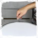 GRIFFIN 13" Piccolo Snare Drum with Black Finish