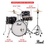 Pearl Roadshow 4-Piece Drum Set with Cymbals