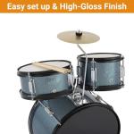 Senfot 5-Piece Beginner Drum Set in Blue