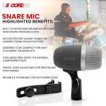 5 CORE Snare Microphone with Copper Finish XLR