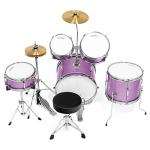 Ashthorpe 5-Piece Junior Drum Set - Purple