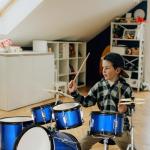 Ktaxon 5-Piece Junior Drum Set for Beginners
