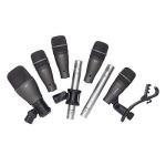 Samson DK707 Drum Mic Kit with Headphones & Cables