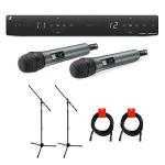 Sennheiser Dual-Vocal Set with Two Handheld Microphones
