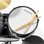 Gammon Junior 3-Piece Drum Set - Black