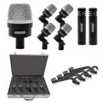 5 CORE 7-Piece Drum Mic Kit for Live & Studio