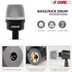 5 CORE 7-Piece Drum Mic Kit for Live & Studio