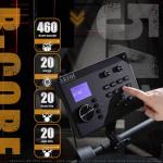 AKLOT Electric Drum Set with Double Pedal and 460 Sounds