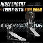 AKLOT Electric Drum Set with Double Pedal and 460 Sounds