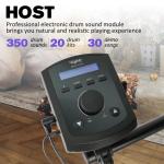 VANPHY Electronic Drum Kit for Beginners with Mesh Pads