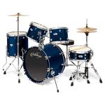 Ashthorpe 5-Piece Full Size Drum Set - Blue