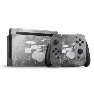 Faded Drumset Gaming Skin for Nintendo Switch