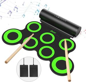 IWORD Roll Up Electronic Drum Set for Kids