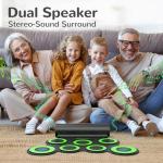 IWORD Roll Up Electronic Drum Set for Kids