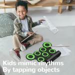 IWORD Roll Up Electronic Drum Set for Kids