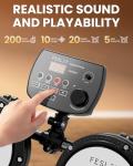 FED150W Electric Drum Set with Bluetooth & MIDI