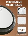 FED150W Electric Drum Set with Bluetooth & MIDI