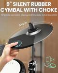 FED150W Electric Drum Set with Bluetooth & MIDI