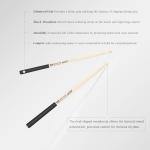 American Hard Maple Drumsticks with Anti-Slip Grip