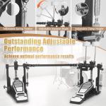 Seteol Heavy-Duty Double Kick Drum Pedal