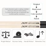 American Hard Maple Drumsticks with Anti-Slip Grip
