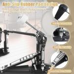 Seteol Heavy-Duty Double Kick Drum Pedal