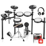 Donner DED-200 Electric Drum Set with Mesh Pads