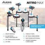 Alesis Nitro Max Electric Drum Kit with Mesh Pads