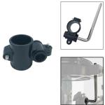 TUOREN Adjustable Drum Rack T Clamp for 1.5" Tubes