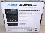 Compact Alesis 4-Channel Mixer with Built-In Effects & USB