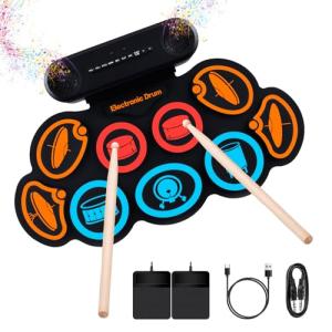 G7 Electronic Drum Kit with Bluetooth & Speakers