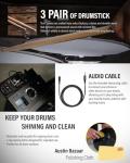 Roland TD-17KVX2 V-Drums Complete Bundle