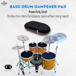 Drum Mute Pads Set – 8 Piece Silencer Kit