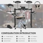 UMOMO Electric Drum Set for Beginners and Kids